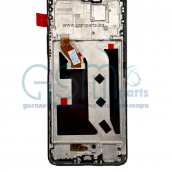 Дисплей + Тъч Скрийн + Рамка за Honor Magic 4 Lite/ X9 (4G)/5G (2022) - Service Pack Box - Blue/Син