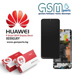 Оригинален Дисплей + Рамка + Батерия за Huawei P Smart 2019 - Service Pack -