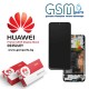 Оригинален Дисплей + Рамка + Батерия за Huawei P Smart 2019 - Service Pack -