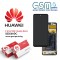 Оригинален Дисплей + Рамка + Батерия за Huawei Y7a - Service Pack -