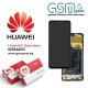 Оригинален Дисплей + Рамка + Батерия за Huawei Y7a - Service Pack -