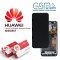 Оригинален Дисплей + Тъч Скрийн + Рамка + Батерия за Huawei P Smart Z - Service Pack - Blue/Син