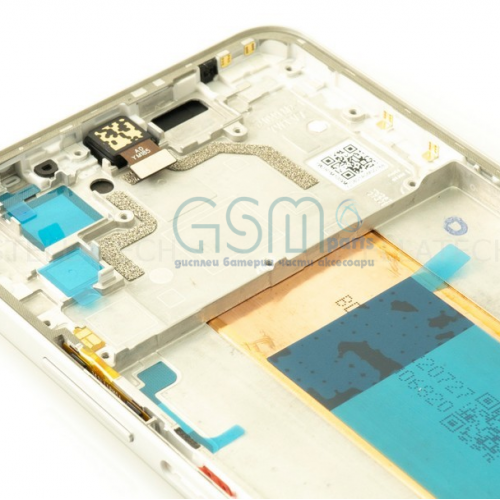 Оригинален дисплей + Рамка за Xiaomi Poco F4 (2022) LCD - Service Pack - Зелен