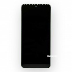 Оригинален Дисплей + Тъч Скрийн + Рамка за Xiaomi Redmi Note 13 4G - Service Pack - Blue/Син