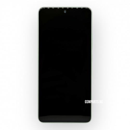 Оригинален Дисплей + Тъч Скрийн + Рамка за Xiaomi Redmi Note 13 4G - Service Pack - Blue/Син