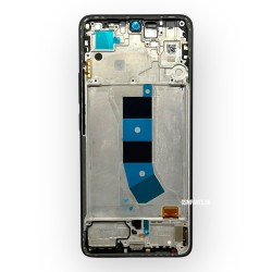 Оригинален Дисплей + Тъч Скрийн + Рамка за Xiaomi Redmi Note 13 4G - Service Pack - Tarnish/Черен