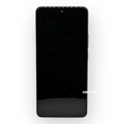 Оригинален Дисплей + Тъч Скрийн + Рамка за Xiaomi Redmi Note 13 4G - Service Pack - Tarnish/Черен