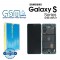 Оригинален Дисплей + Рамка за Samsung Galaxy S20 FE - Service Pack - цвят рамка: Зелен (Cloud Mint Green)