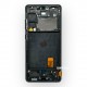 Оригинален Дисплей + Рамка за Samsung Galaxy S20 FE - Service Pack - цвят рамка: Син/Черен (Cloud Navy Blue/BLACK)