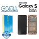 Оригинален Дисплей + Тъч Скрийн + Рамка за Samsung Galaxy S20 FE - Service Pack - Cloud Orange / Оранжев