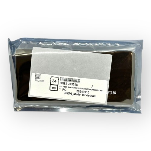 Оригинален Дисплей + Тъч Скрийн + Рамка за Samsung Galaxy S20 FE - Service Pack - Cloud White / Бял