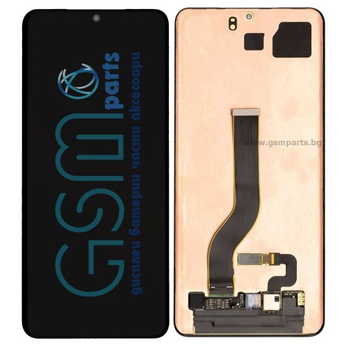 Оригинален Дисплей + Тъч Скрийн за Samsung Galaxy S20 Ultra - Service Pack -