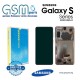 Оригинален Дисплей + Рамка за Samsung Galaxy S21 FE - Service Pack - (Бял)