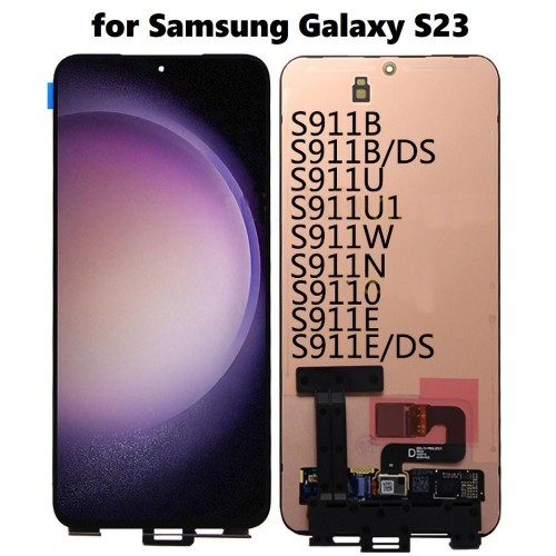 Оригинален Дисплей + Тъч Скрийн за Samsung Galaxy 23 5G - Service Pack - Без Рамка