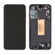 Оригинален Дисплей + Тъч Скрийн + Рамка за Samsung Galaxy S23 5G - Service Pack - Black/Черен