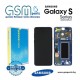 Оригинален Дисплей + Тъч Скрийн + Рамка за Samsung Galaxy S9 Plus - Service Pack - Blue/Син
