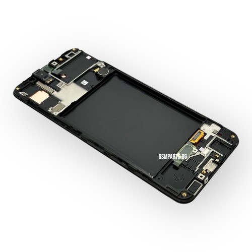 Оригинален Дисплей + Тъч Скрийн + Рамка за Samsung Galaxy A30s - Service Pack -