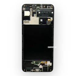 Оригинален Дисплей + Тъч Скрийн + Рамка за Samsung Galaxy A30s - Service Pack -