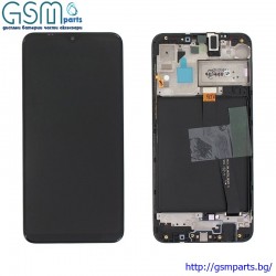 Оригинален Дисплей + Тъч Скрийн + Рамка за Samsung Galaxy A10 - Service Pack -