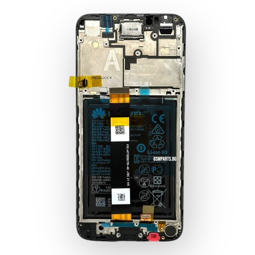 Оригинален Дисплей + Рамка + БАТЕРИЯ За HUAWEI Y5p Service Pack