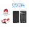 Оригинален Дисплей + Тъч Скрийн + Рамка за Honor 9X Lite - Service Pack - Black/Черен