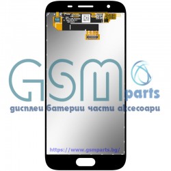 Оригинален Дисплей + Тъч Скрийн за Samsung Galaxy J3 2017 - Service Pack - Black/Черен