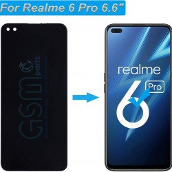 Дисплей + Тъч скрийн за Realme 6 Pro (2020) - Service Pack Box -