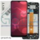 Оригинален Дисплей + Рамка за Samsung Galaxy A12 - Service Pack -