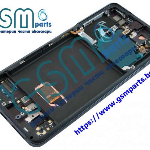 Оригинален Дисплей + Рамка за Samsung Galaxy S21 - Service Pack - Бял / Phantom White