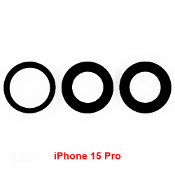 Стъкло на камера за iPhone 15 Pro