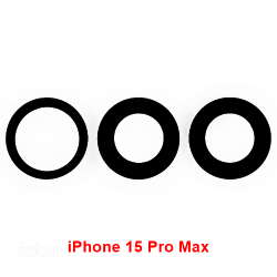 Стъкло на камера за iPhone 15 Pro Max