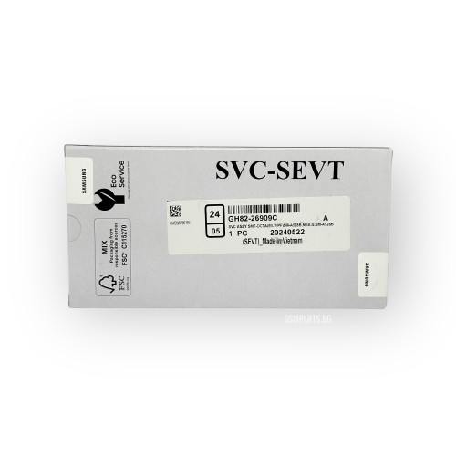 Оригинален Дисплей + Тъч Скрийн + Рамка за Samsung Galaxy A52s - Service Pack - Violet/Виолетов