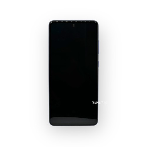 Оригинален Дисплей + Тъч Скрийн + Рамка за Samsung Galaxy A52s - Service Pack - Violet/Виолетов