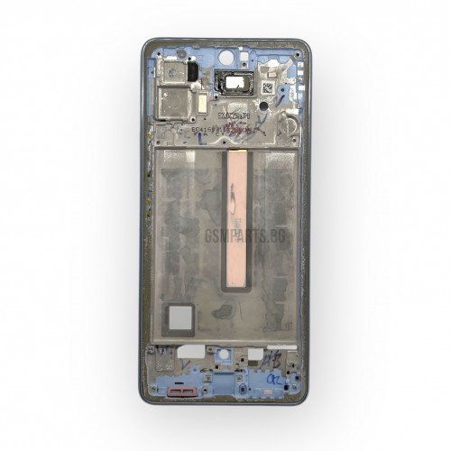 Средна Рамка за Samsung Galaxy A53 5G - Blue/Син