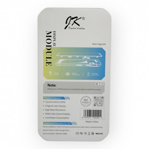 Дисплей + Тъч скрийн за iPhone X - JK incell