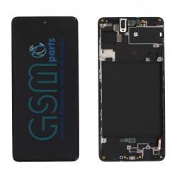 Дисплей + Тъч Скрийн + Рамка за Samsung Galaxy A71 - inCell