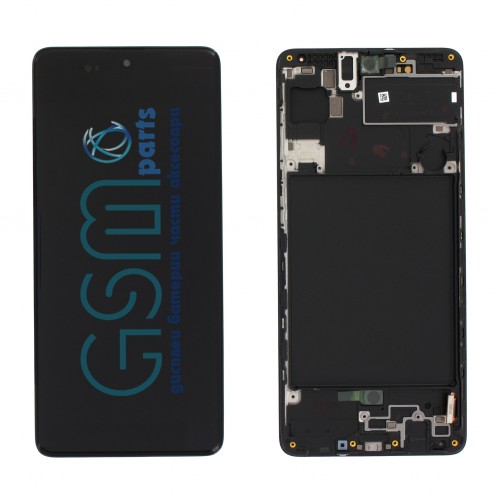 Дисплей + Тъч Скрийн + Рамка за Samsung Galaxy A71 - inCell