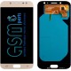 Дисплей + Тъч Скрийн за Samsung Galaxy J7 2017 - Oled - Gold/Златист
