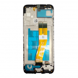 Дисплей + Тъч Скрийн + Рамка за Samsung Galaxy A02s ( G ver.) - Service Pack Box -
