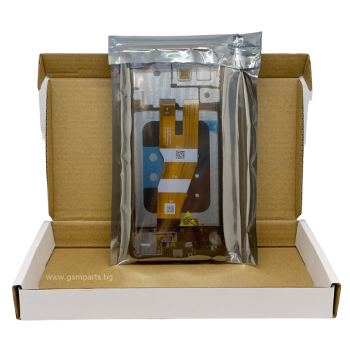 Оригинален Дисплей + Тъч Скрийн + Рамка за Samsung Galaxy A05 - Service Pack -