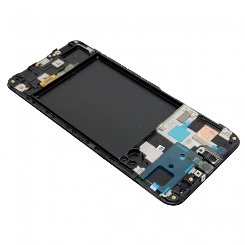 Оригинален Дисплей + Тъч Скрийн + Рамка за Samsung Galaxy A50 - service pack -