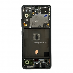 Оригинален Дисплей + Тъч Скрийн + Рамка за Samsung Galaxy A51 5G - service pack -