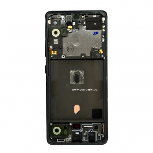 Оригинален Дисплей + Тъч Скрийн + Рамка за Samsung Galaxy A51 5G - service pack -