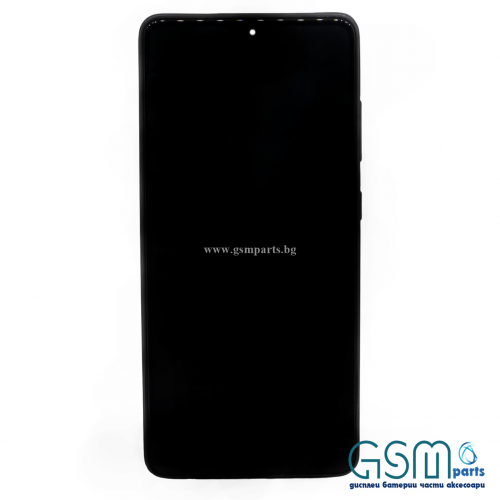 Оригинален Дисплей + Тъч Скрийн + Рамка за Samsung Galaxy A52s - Service Pack - Black/Черен