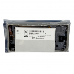 Оригинален Дисплей + Тъч Скрийн + Рамка за Samsung Galaxy A52s - Service Pack - White/Бял