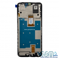 Дисплей + Тъч Скрийн + Рамка за Honor X7a (4G) (2023) - Service Pack -