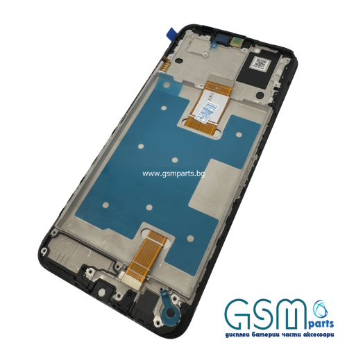 Дисплей + Тъч Скрийн + Рамка за Honor X7a (4G) (2023) - Service Pack -