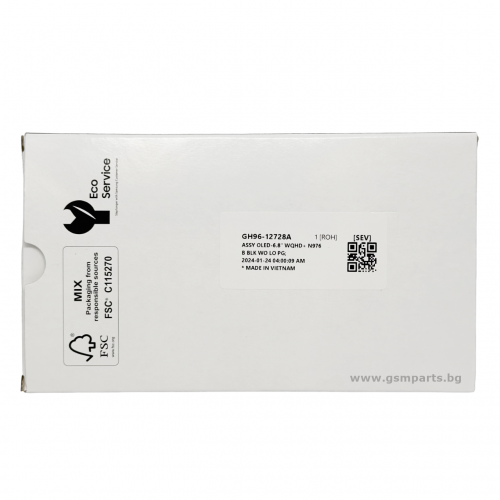 Оригинален Дисплей + Тъч Скрийн за Samsung Galaxy Note 10 Plus - Service Pack -