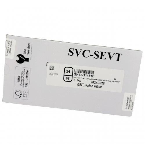 Оригинален Дисплей + Тъч Скрийн + Рамка за Samsung Galaxy Note 20 Ultra - Service Pack - White/Бял