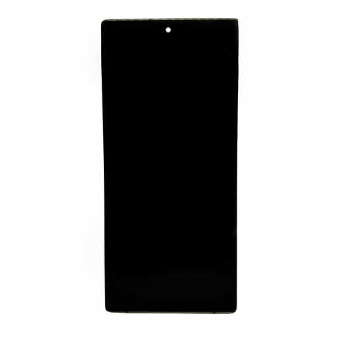 Оригинален Дисплей + Тъч Скрийн + Рамка за Samsung Galaxy Note 20 Ultra - Service Pack - White/Бял